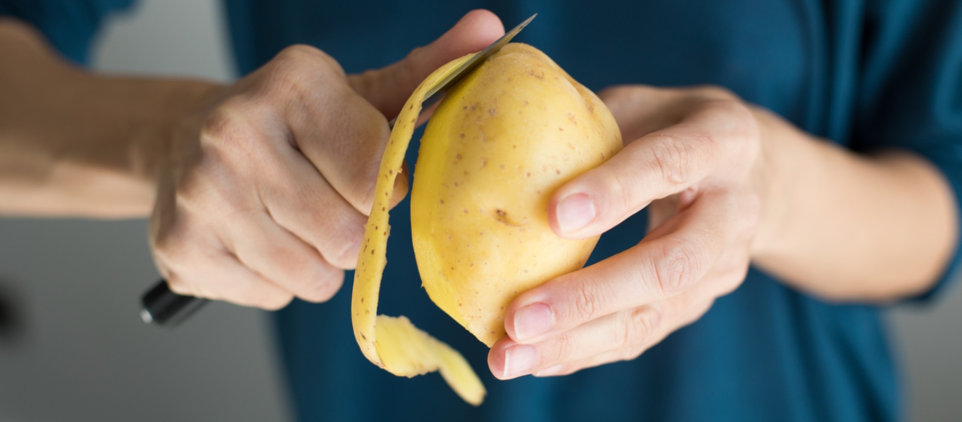 H φλούδα της πατάτας αποτελεί διατροφικό «όπλο» κατά των καρδιαγγειακών ασθενειών