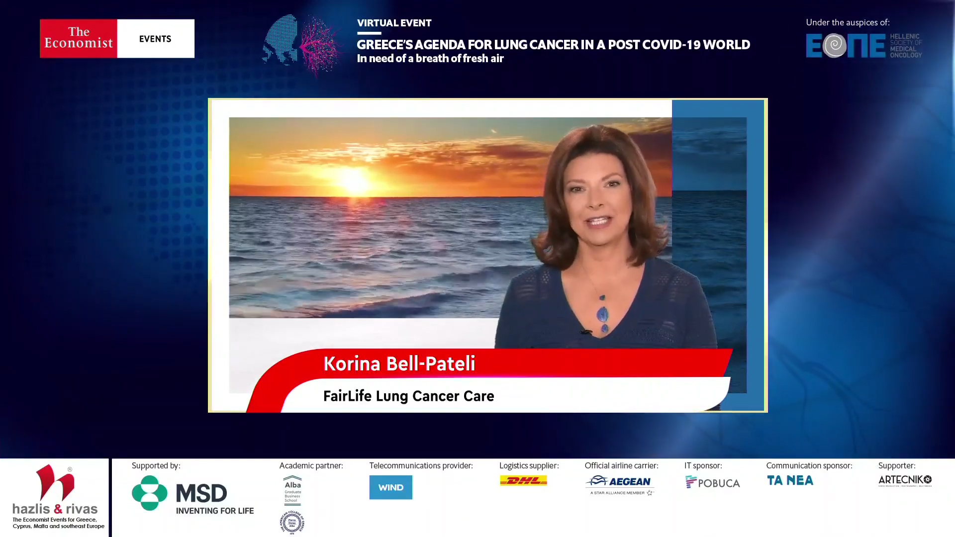 Κορίνα Πατέλη-Bell: Μπορούμε σήμερα να ανοίξουμε μια ουσιαστική συζήτηση για τον καρκίνο του πνεύμονα στην Ελλάδα