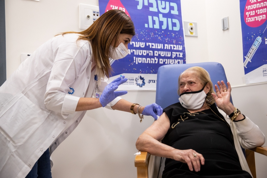 Τα πρώτα συμπεράσματα του Ισραήλ για την ανοσία από τον εμβολιασμό