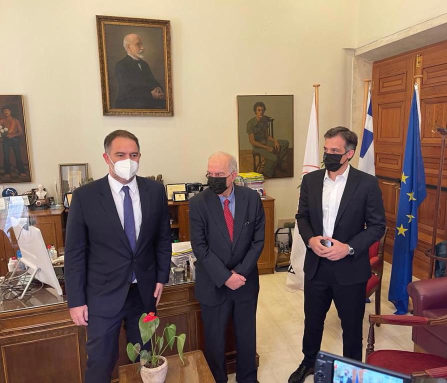 Συναντήσεις Προέδρου του ΕΟΔΥ στην Κρήτη