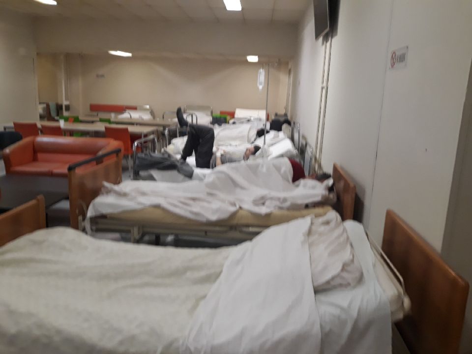 ΟΕΓΝΕ: Εικόνες από την Ψυχιατρική Κλινική του Θριάσιου νοσοκομείου