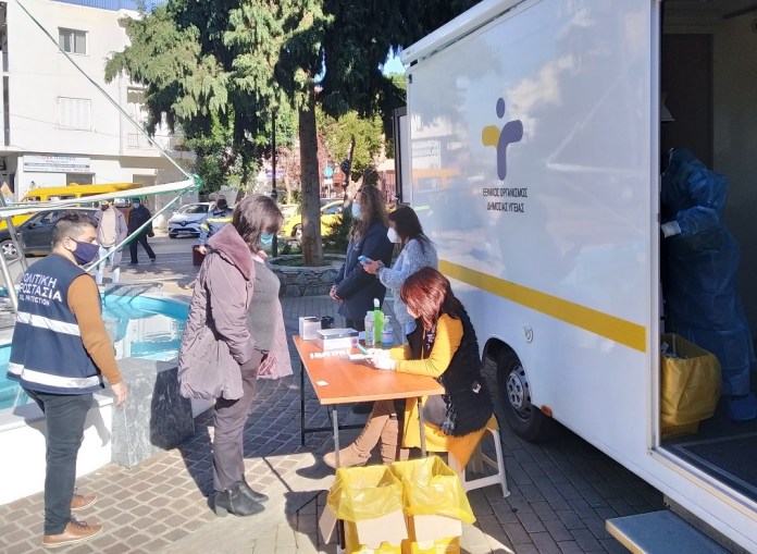 ΕΟΔΥ: Τα σημεία για δωρεάν rapid test σήμερα