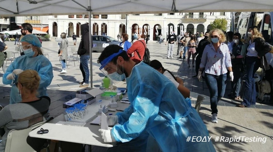 COVID-19: 2.422 νέα κρούσματα – 364 διασωληνωμένοι- 37 θάνατοι