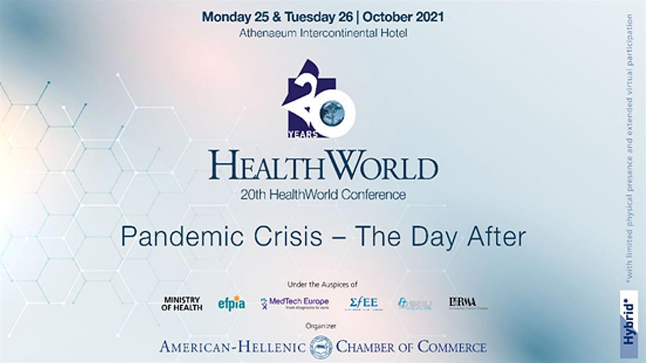 ”HealthWorld 2021: Pandemic Crisis – The Day After”