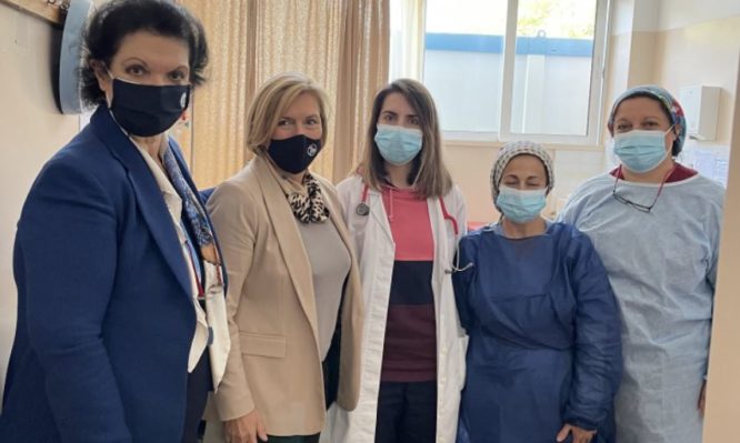 Μίνα Γκάγκα: Τι διαπίστωσε στην περιοδεία της στα νοσοκομεία της βόρειας Ελλάδας