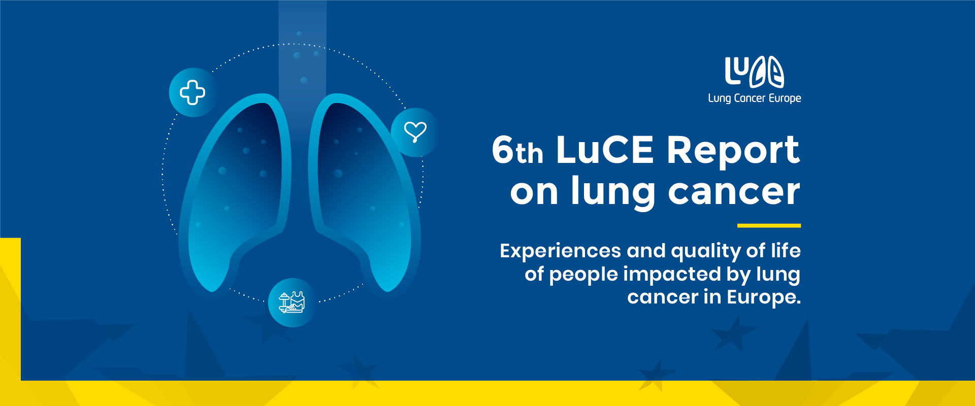 “Εμπειρίες και ποιότητα ζωής των ατόμων που έχουν διαγνωστεί με καρκίνο του πνεύμονα στην Ευρώπη”