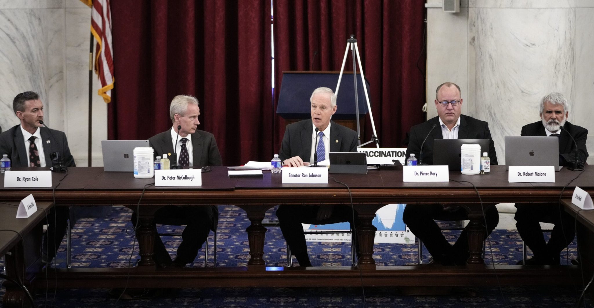 Δρ. Πίτερ ΜακΚάλοου στη Γερουσία: Το 74% πρόωρων θανάτων οφείλονταν σε εμβόλια mRNA για COVID-19