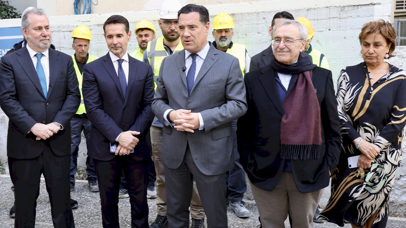 Α.Γεωργιάδης: Ξεκινάει η ανακατασκευή δύο εμβληματικών κτιρίων του «Ευαγγελισμού» (φώτο)